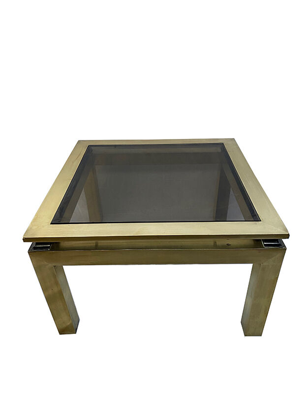 Brass coffee table "Jansen"