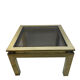 Brass coffee table "Jansen"
