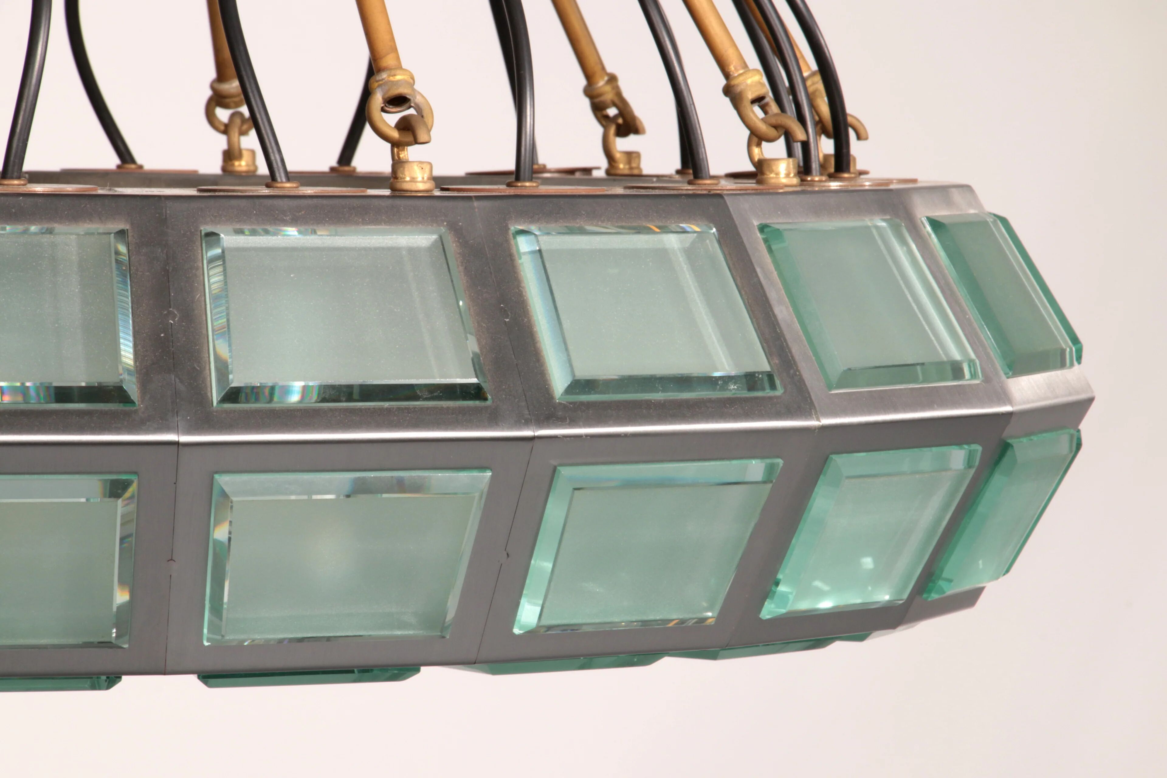 Max Ingrand chandelier for Fontana Arte Italy 1970