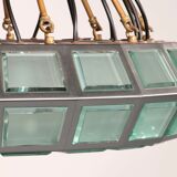 Max Ingrand chandelier for Fontana Arte Italy 1970