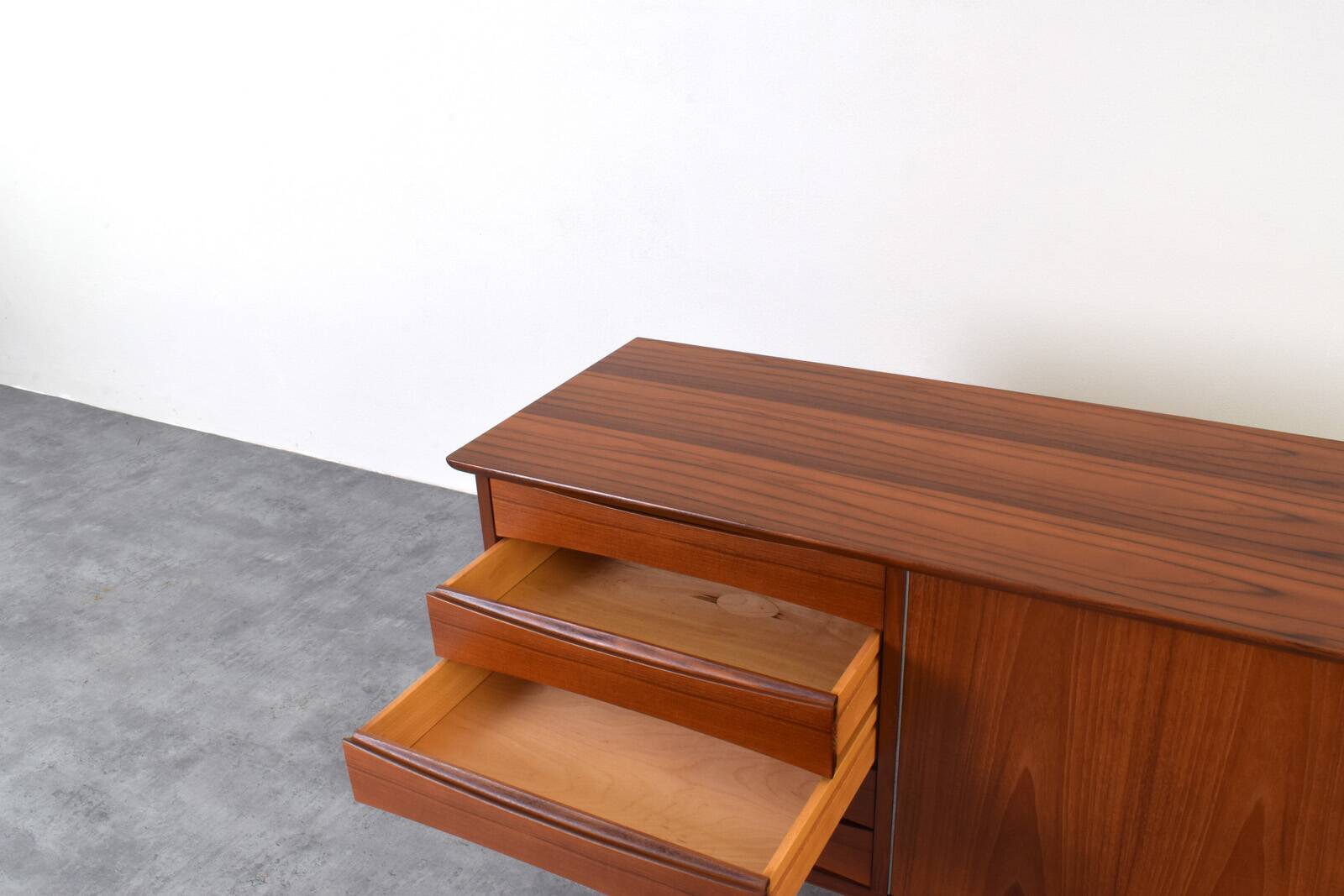 Teak enfilade from the mid-century by Frederik Kayser, 1960s.