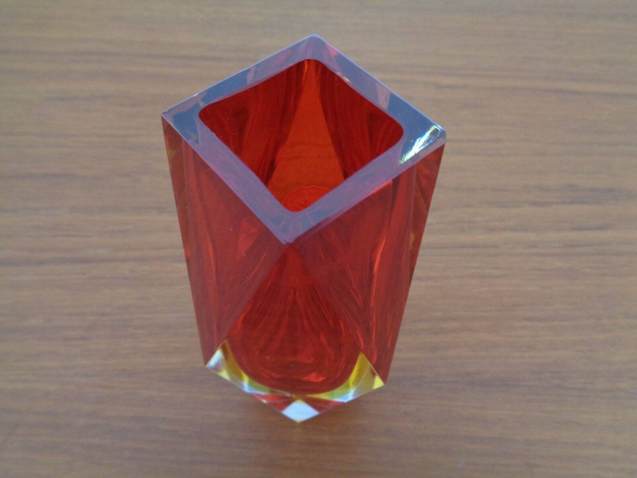 Vintage Italian Murano Glass Vase, 1960s