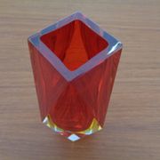 Vintage Italian Murano Glass Vase, 1960s