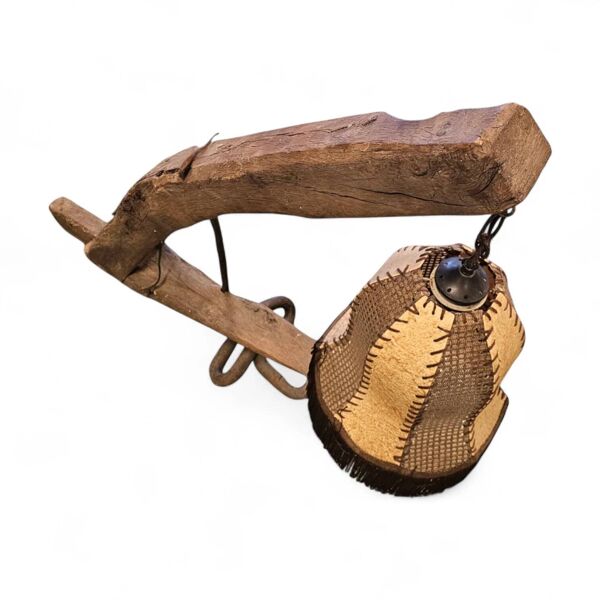 Lampe sur pied style ferme / outils agricoles années 1960