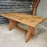 Old oak table dining table monastery table 78 x 160 cm