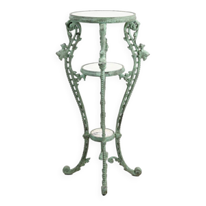 sellette en fonte patinée