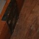 SAVOYARD CHALET TABLE, carved, with two drawers, late 18th century
