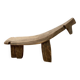 Small zoomorphic wooden bench (Burkina Faso)
