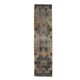 Vintage Turkish Oushak Handmade Wool Runner 88x357