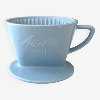 Filtre Melitta 101, bleu clair, filtre à café, barista, fabriqué en Allemagne