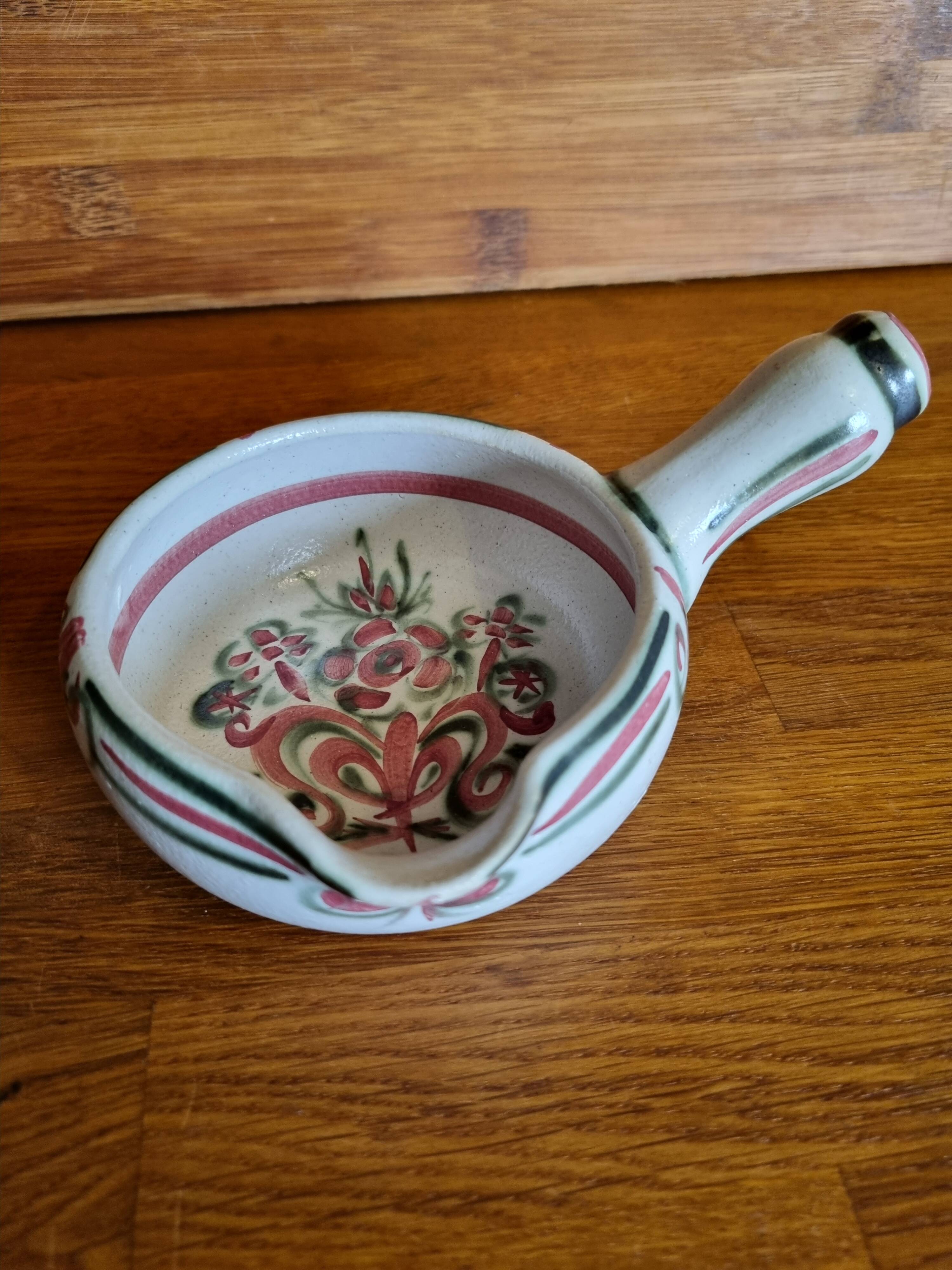 Poêlon rose Keraluc P09 Quimper Bretagne