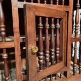 19th century Louis Philippe panetière in walnut, sideboard, storage