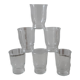 Lot de 6 verres à eau gravés années 50