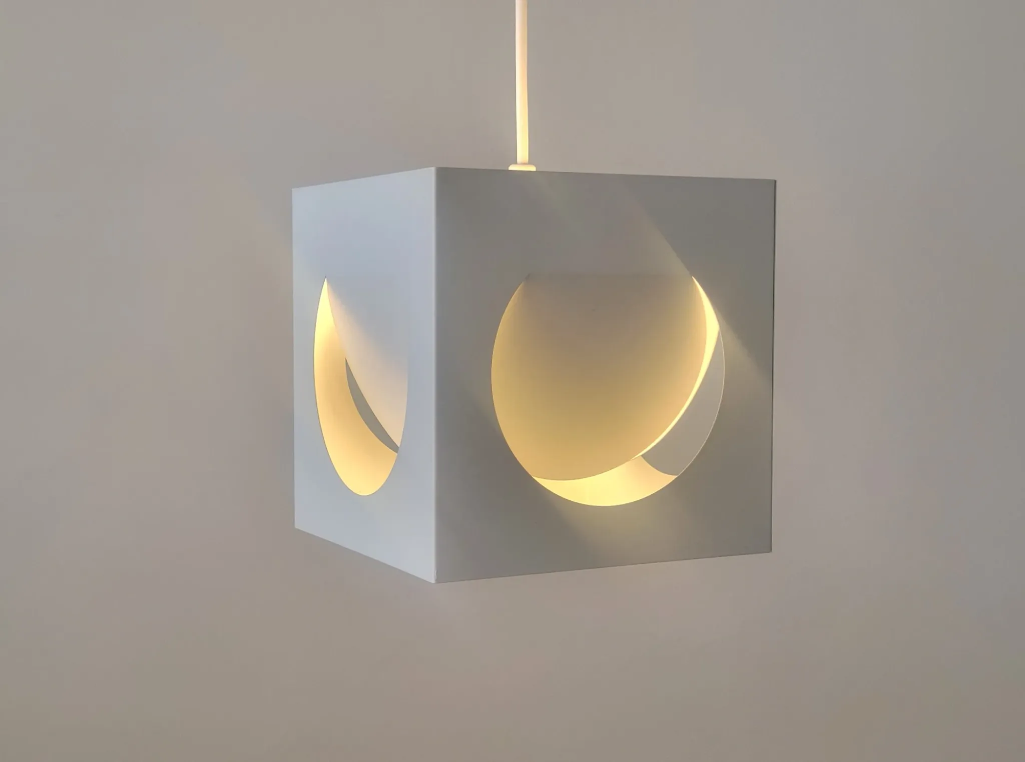 Shogo Suzuki pendant lamp for Stockmann-Orno, Finland, 1960s