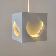 Shogo Suzuki pendant lamp for Stockmann-Orno, Finland, 1960s