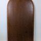Wood and rattan mirror