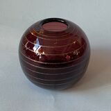Vase verre Robert Pierini Biot