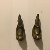 Set of bronze furniture fittings