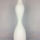 1990 ceramic white vase