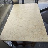 Small farm table with granite top