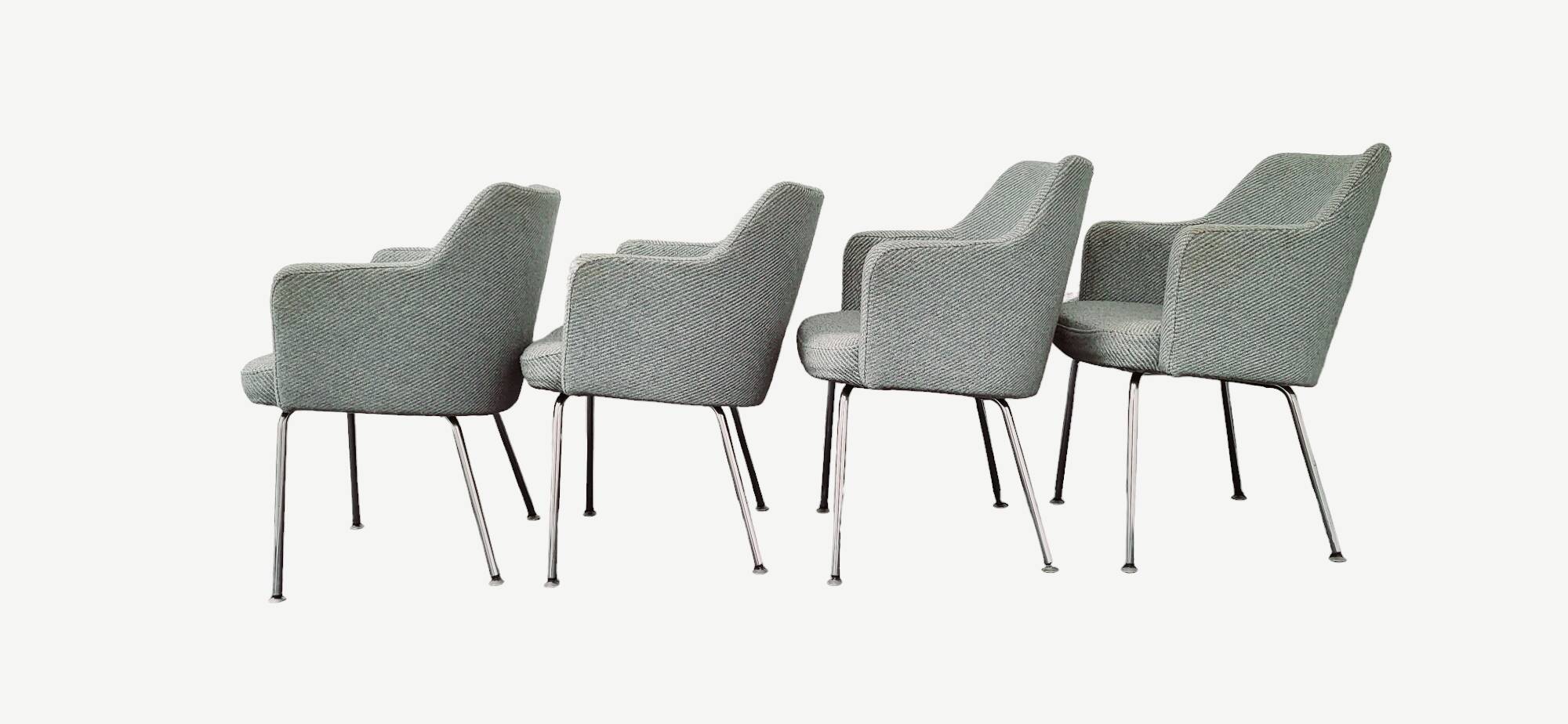 Vintage Armchairs by Hein Salomonson for Ap Originals, 1960s, Set of 4