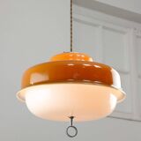 Space Age Brown Pendant from Guzzini, 1970s