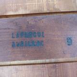 Farmhouse table or desk stamped circa 1920