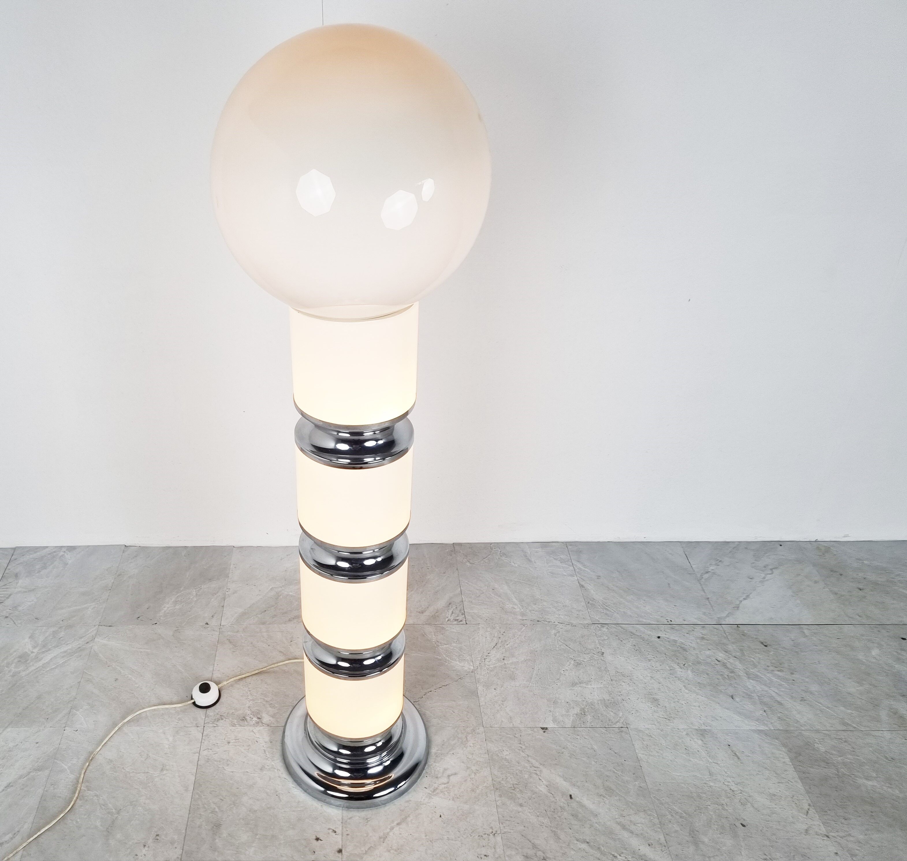 Lampadaire vintage années 1970