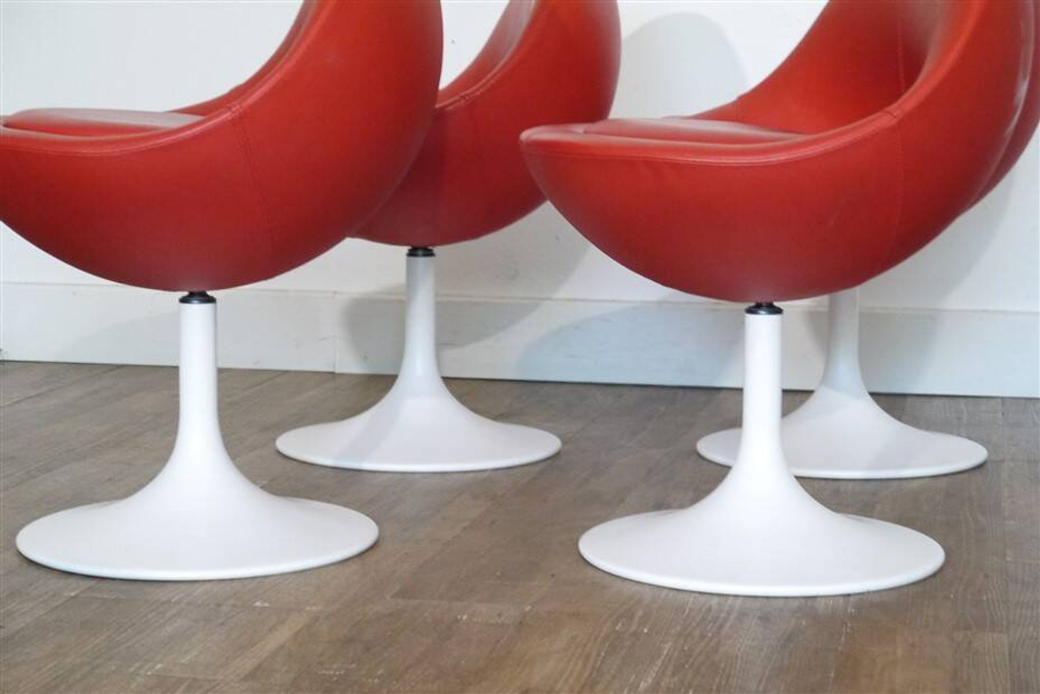 Serie de chaises design Borje Johanson 1970