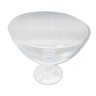 Transparent glass bowl