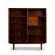 Rosewood library designed by Danish designers with doors by Hundevad & Co, 1960s.