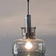 Suspension en verre fumé des années 60/70 par Limburg