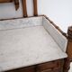 Late 19th century faux bamboo chest of drawers in pine