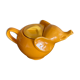 Orange elephant teapot