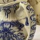 Antique art nouveau pitcher, “Orchid” model, signed BFK – Choisy-le-Roi,