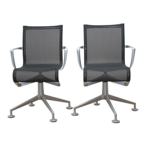 Paire de chaises de bureau Meetingframe