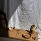 Mini cup, saucer or egg cup in teak H5 D5