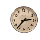 Industrial clock functional brillie alu polished 24 cm station pendulum 1960 ato lepaute