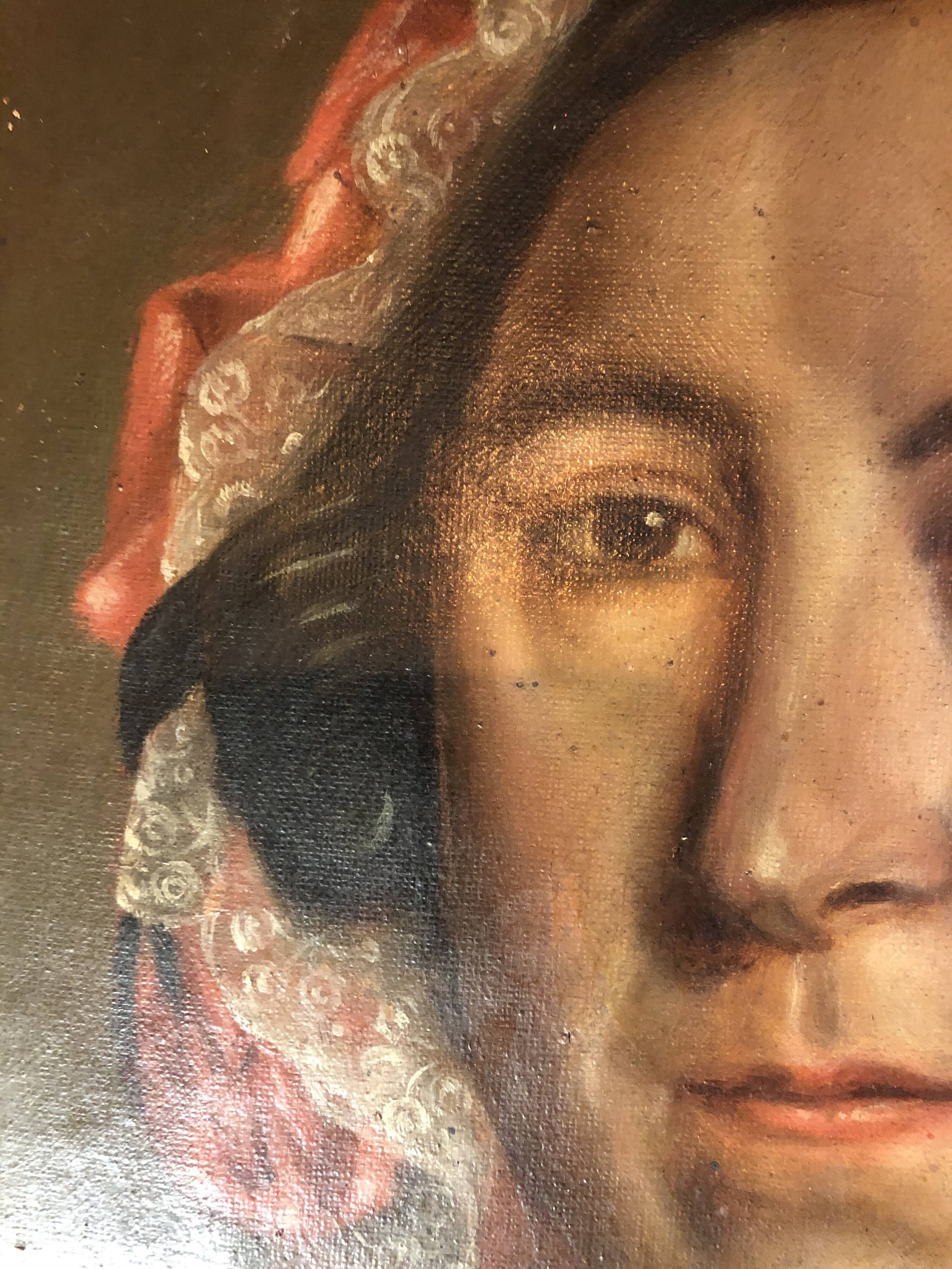 Portrait of a grandmother