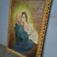 Oil painting on canvas Virgin and Child portrait 1940 - 102/72cm