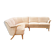 Canapé d'angle scandinave des années 50/60