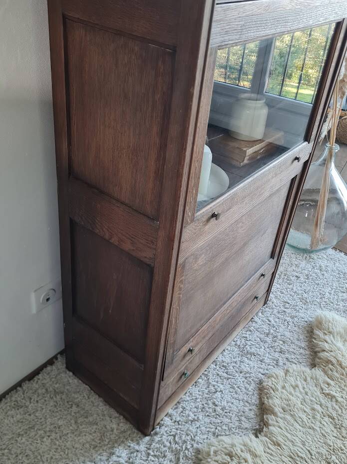 Trade furniture - Pharmacy display cabinet circa the 1960s