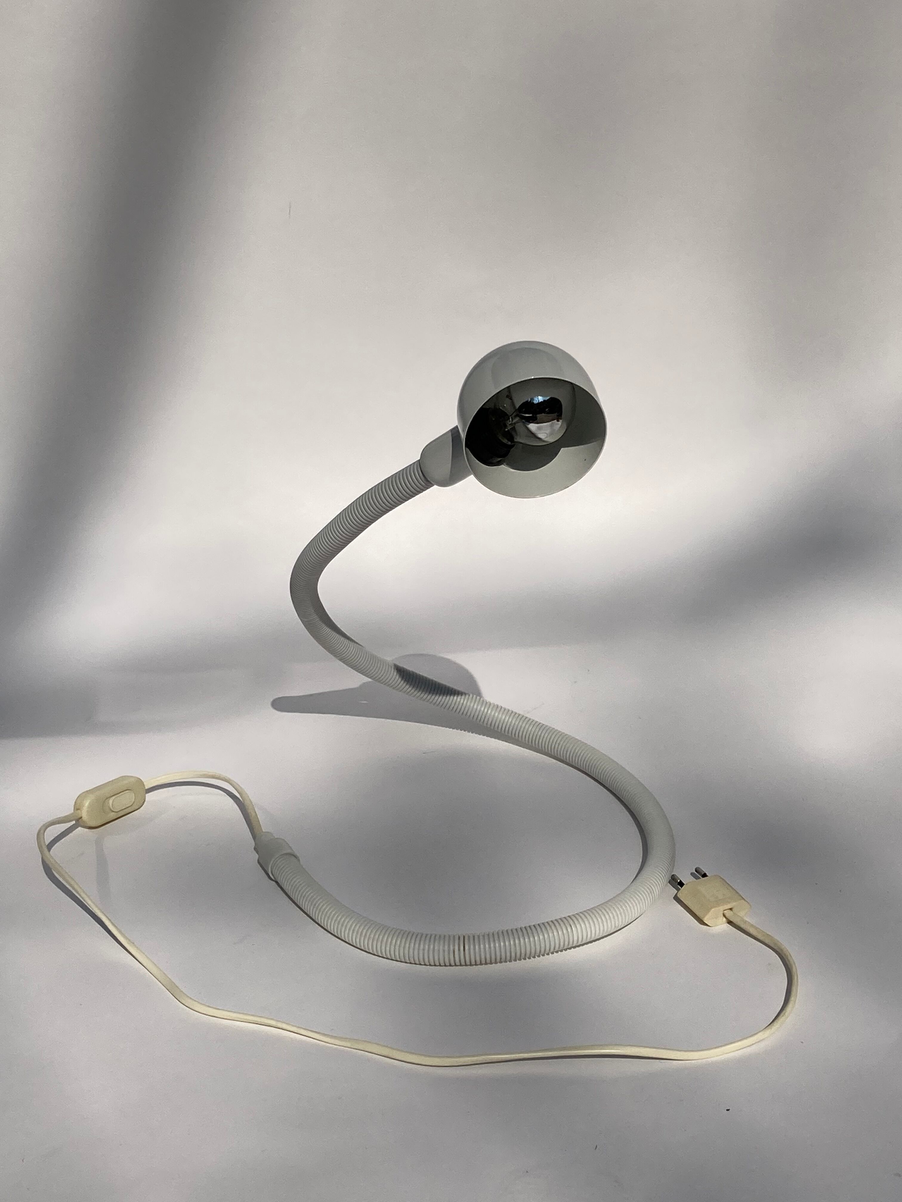 Dutch snake serpent lamp 1980s