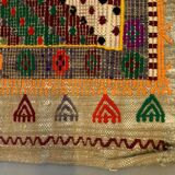 Large Vintage Turkish Kilim Rug 330x193 cm Wool Jajim Kelim