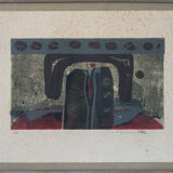 Abstract Composition - Etching and Aquatint on Paper