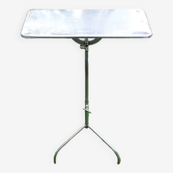 1950s stainless steel medical table