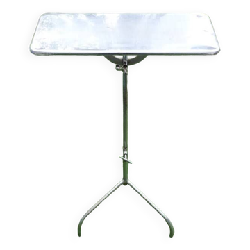 Table médicale en acier inox année 50