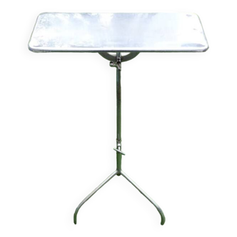 1950s stainless steel medical table