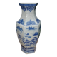 Large chinese porcelain vase cracked effect