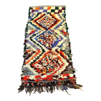 Berber carpet boucherouite